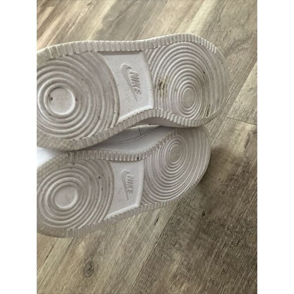 Nike Ebernon Low Triple White Women's Size‎ 8 Casual Sneakers Shoes AQ1779-100 - Picture 5 of 9